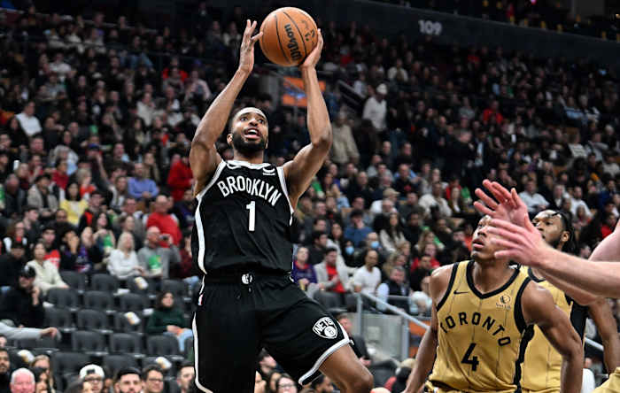 Brooklyn Nets guard Mikal Bridges